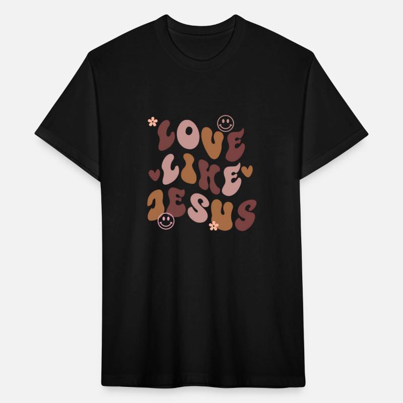 Love Like Jesus Religious God Christian Words On B