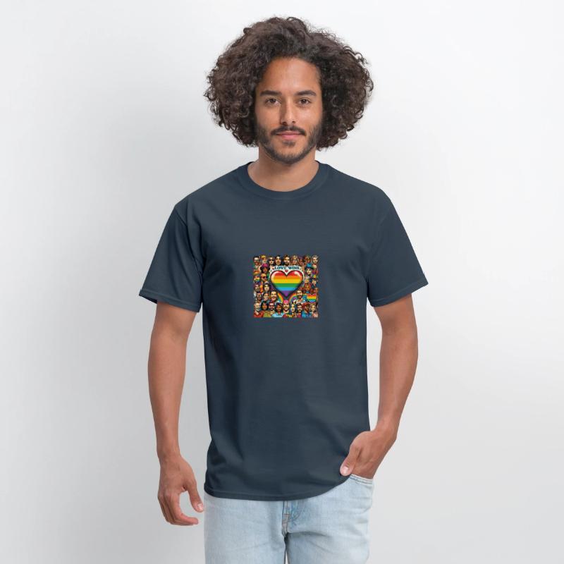 Love Wins LGBT Pride Month Vibrant Design
