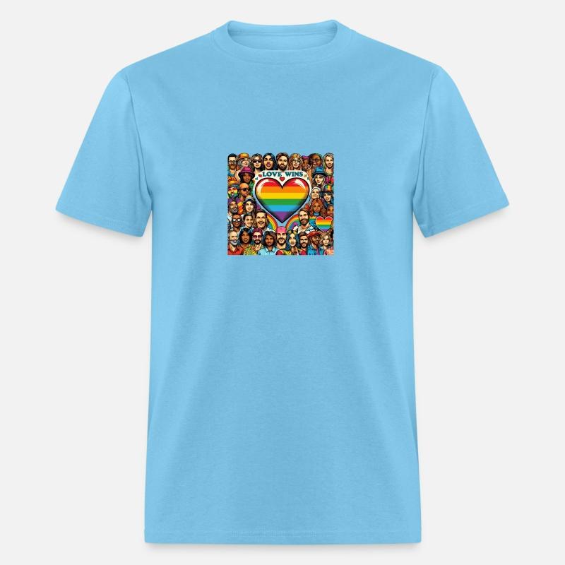 Love Wins LGBT Pride Month Vibrant Design