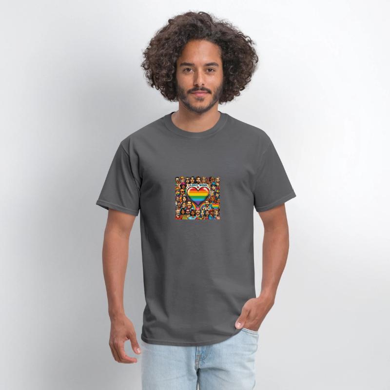 Love Wins LGBT Pride Month Vibrant Design