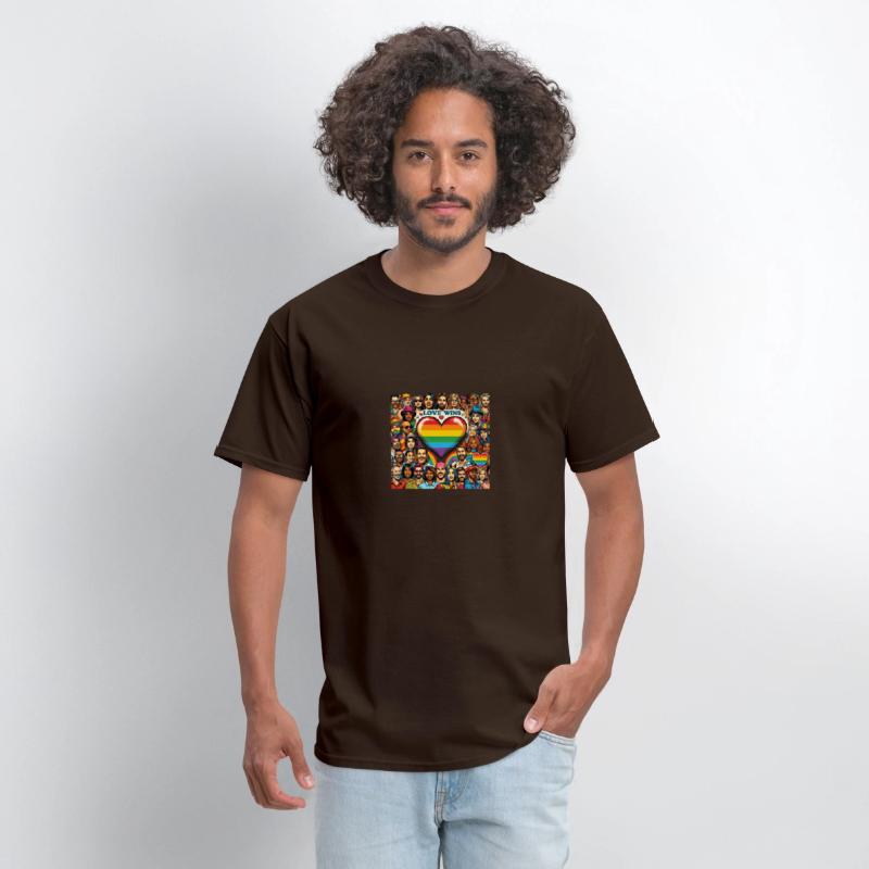 Love Wins LGBT Pride Month Vibrant Design