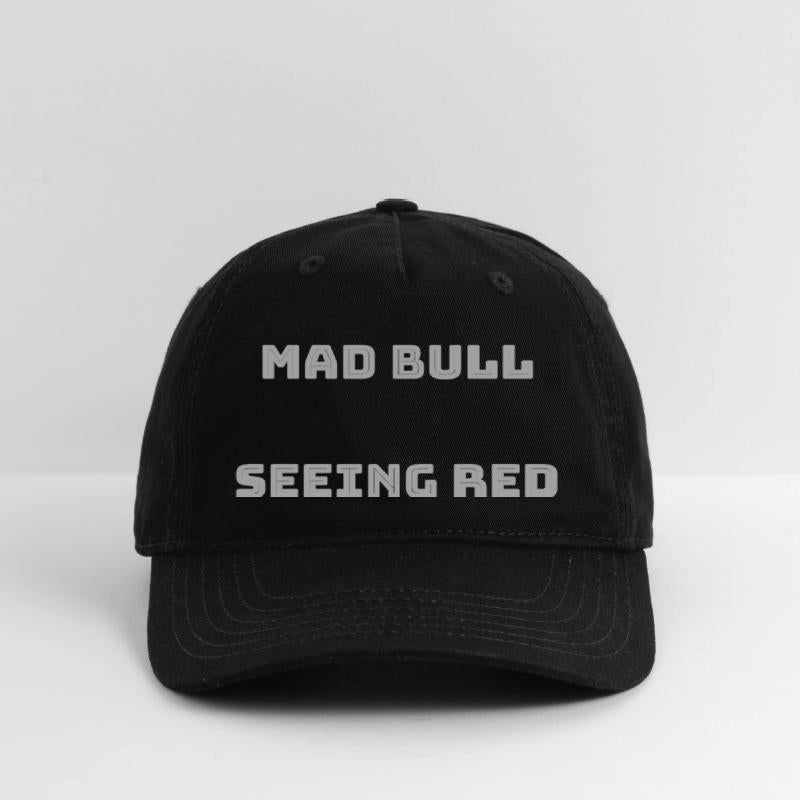 Mad bull seeing red