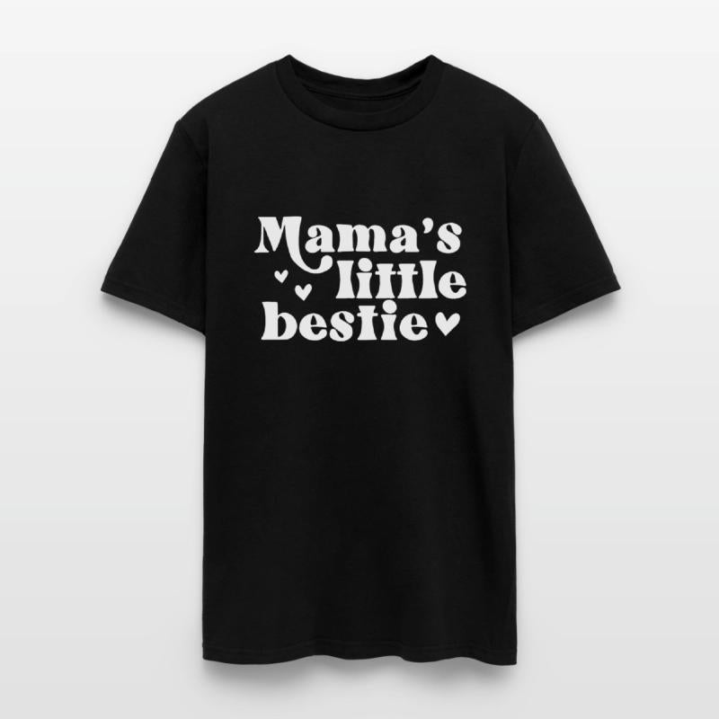 Mama's Little Bestie Cute Heart Design for Kids