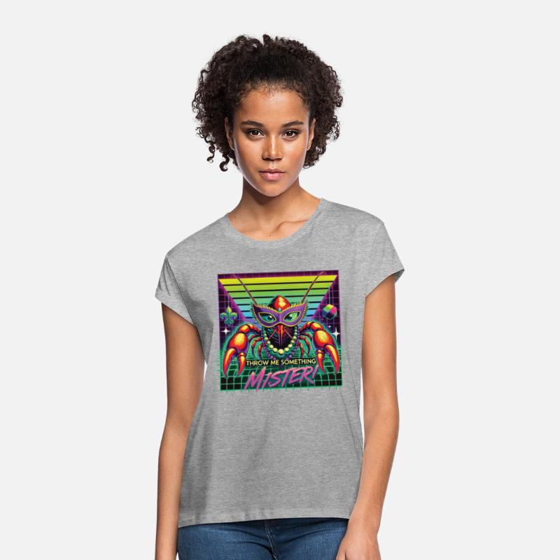 Mardi Gras Crawfish Throw Me Something Mister