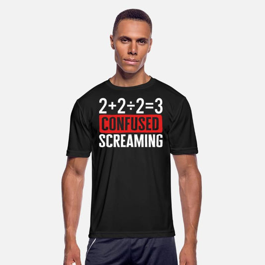 Math Equation Shirt, Confused Screaming Tee, Math