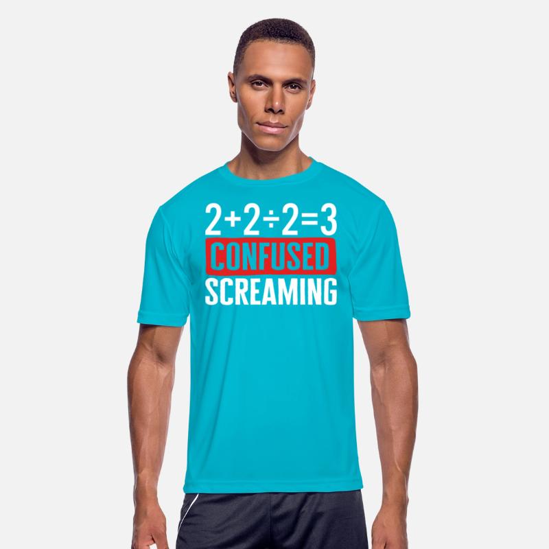 Math Equation Shirt, Confused Screaming Tee, Math