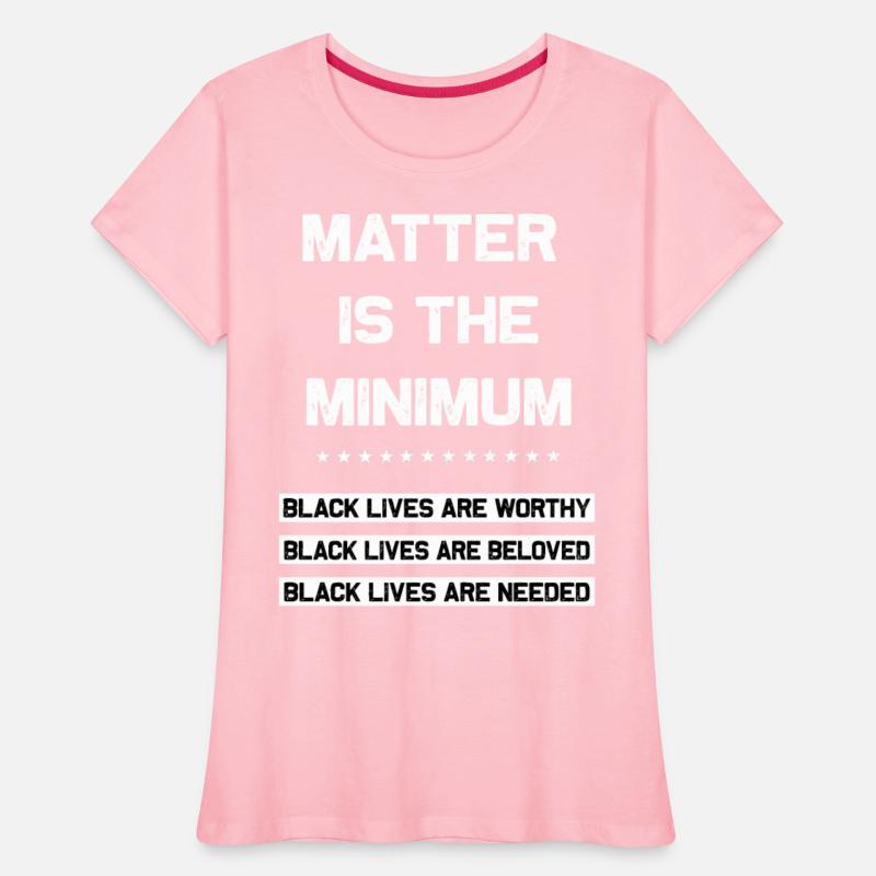 Matter Is The Minimum Black Lives Matter
