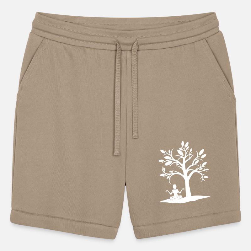 Meditation Under Tree Forest Trance Woman Relax