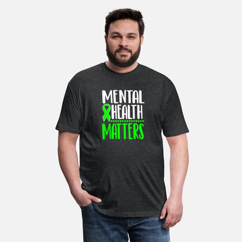 Mental Health Awareness Ribbon Green Anxiety Depre