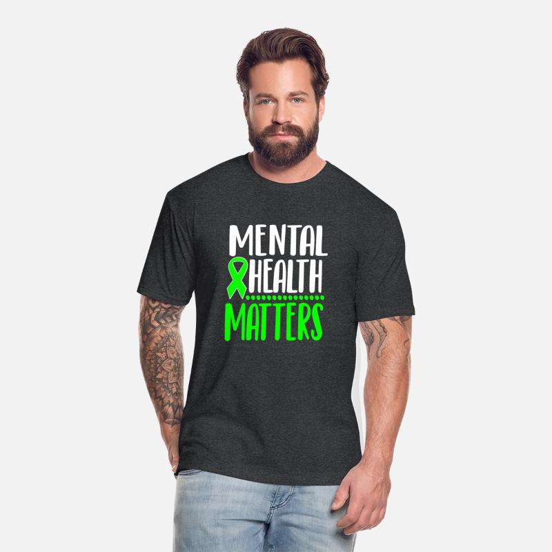 Mental Health Awareness Ribbon Green Anxiety Depre
