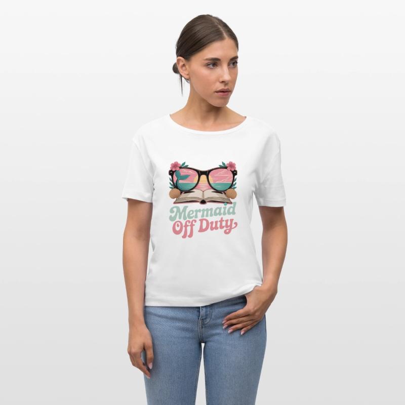 Mermaid Off Duty Beach Sunset Relax