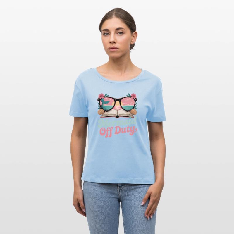 Mermaid Off Duty Beach Sunset Relax