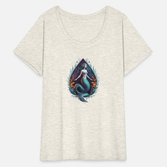 Mermaid's Ocean Drop: Ethereal Waters