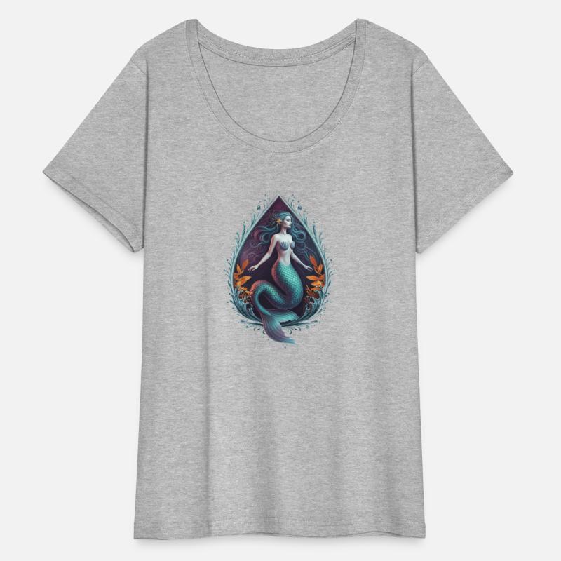 Mermaid's Ocean Drop: Ethereal Waters