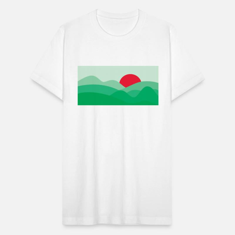 Minimalist Sun Fern Green