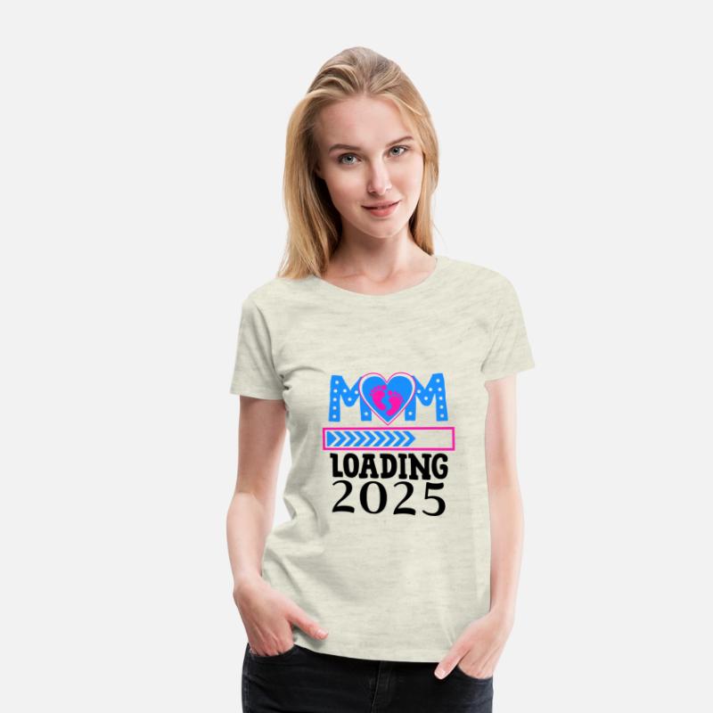 Mom 2025 Loading, Expectant Mother 2025 Heart