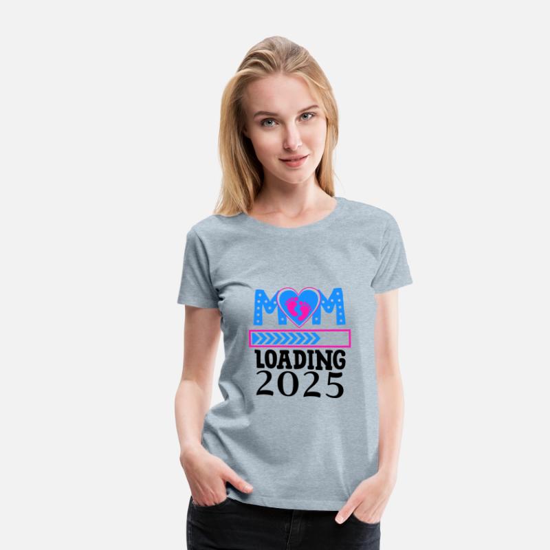 Mom 2025 Loading, Expectant Mother 2025 Heart