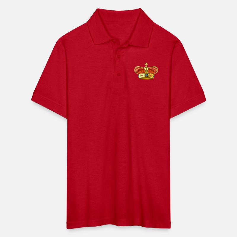 Monarch king royal golden crown vector image