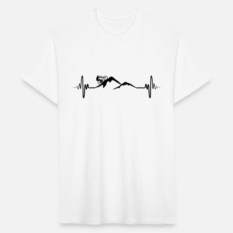 Mountain Biker ECG Heartline