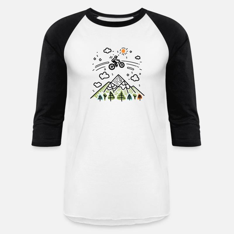 Mountain Biking Drawing