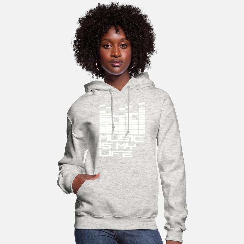 Music Is My Life Quote Sound Wave Bars Dance Party