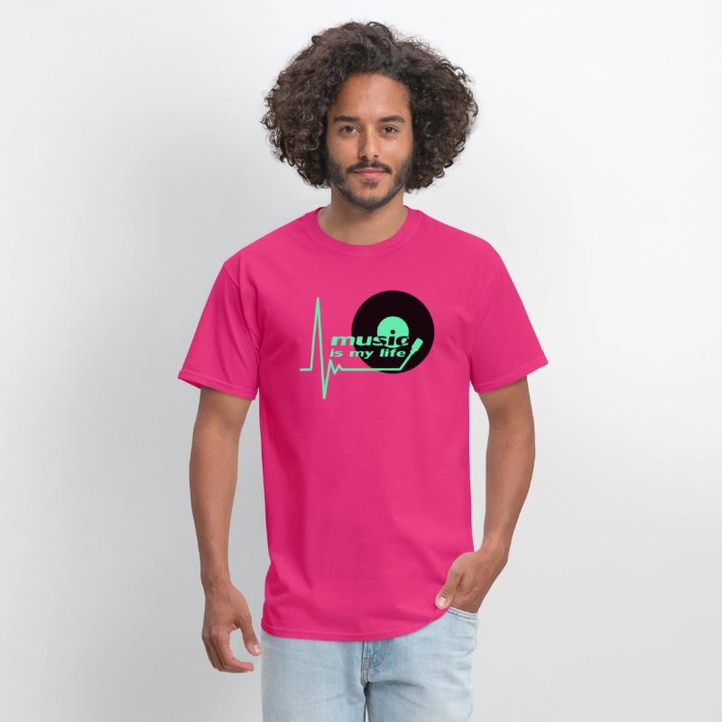 Music is my Party Life Vinyl Record Plate Pulse