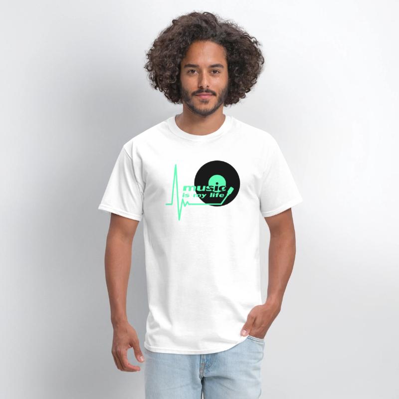 Music is my Party Life Vinyl Record Plate Pulse