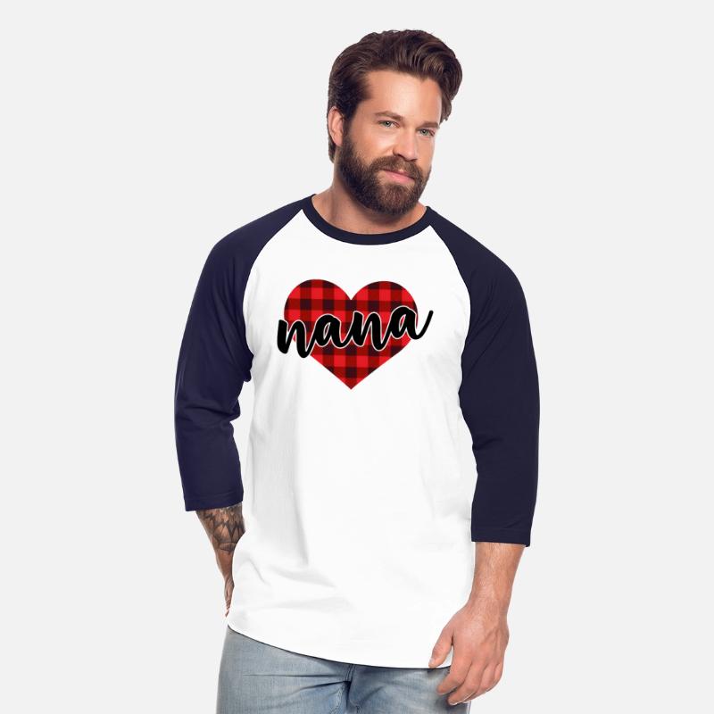 Nana Buffalo Plaid Heart Cozy Winter Pattern