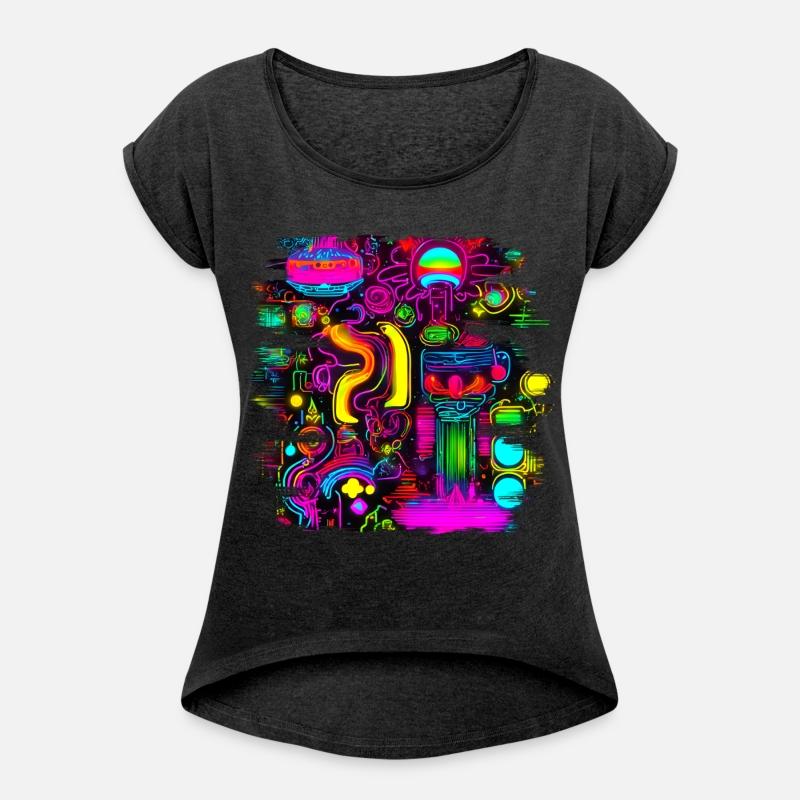 Neon Colorful Glow Party Electro