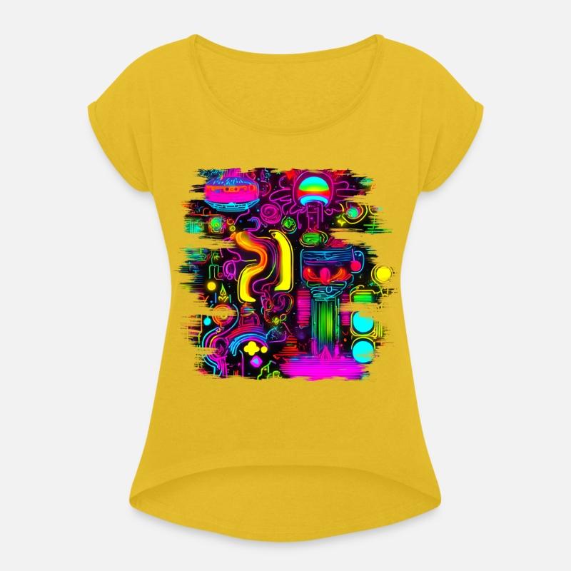 Neon Colorful Glow Party Electro