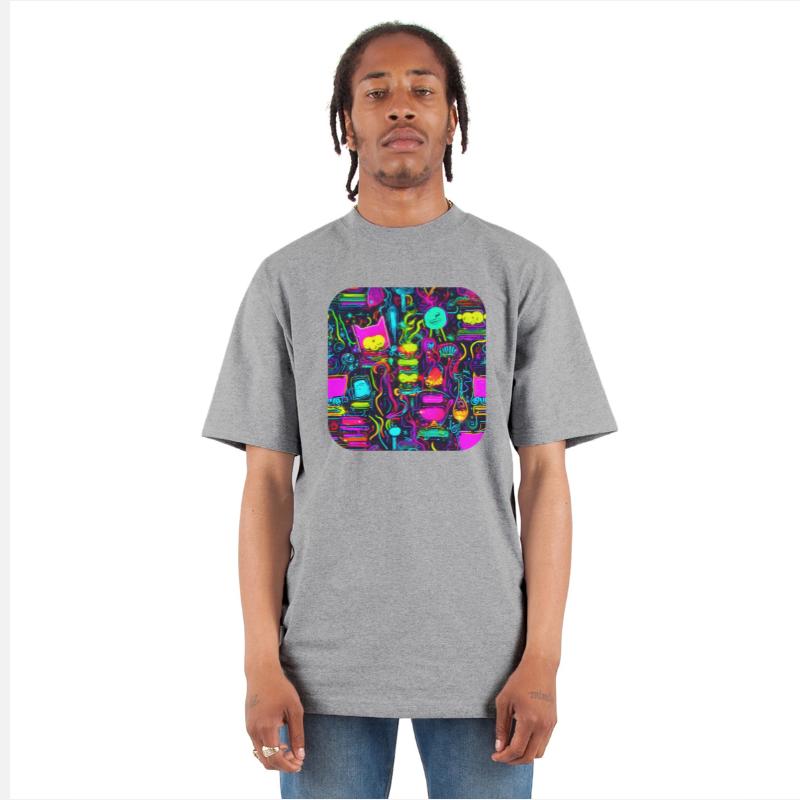 Neon UV Style Vintage 80s Retro