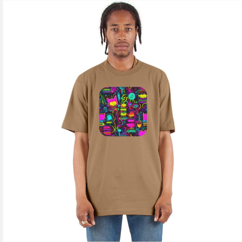 Neon UV Style Vintage 80s Retro