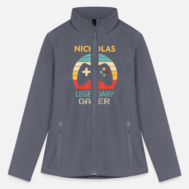 Nicholas Name Gift Personalized Legendary Gamer