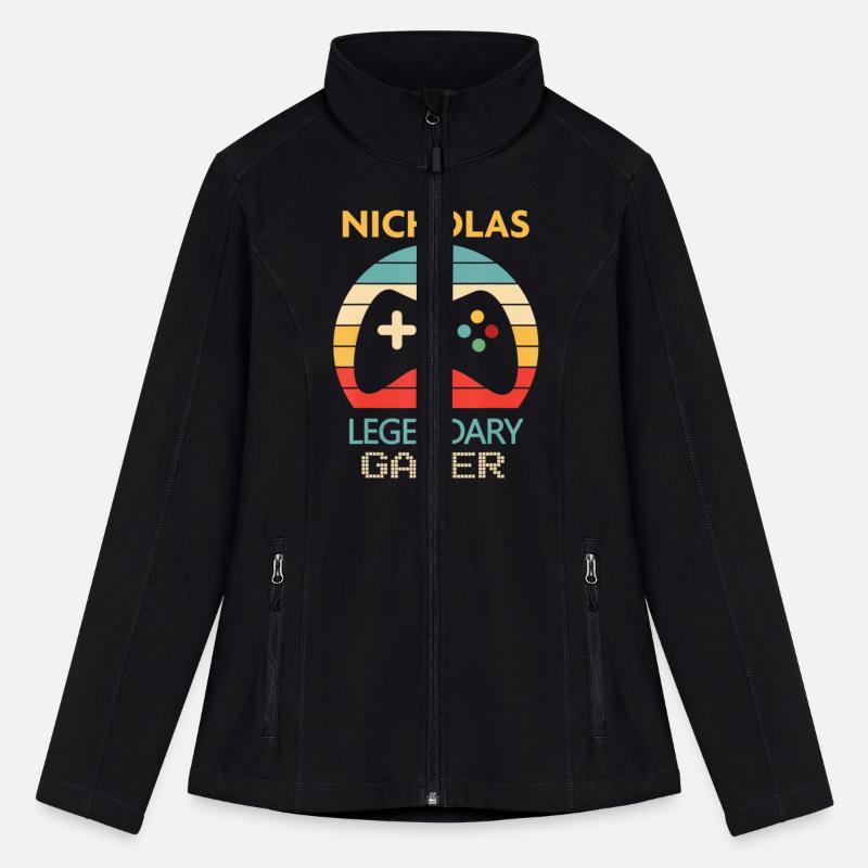 Nicholas Name Gift Personalized Legendary Gamer