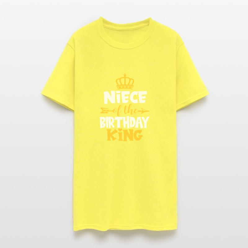 Niece Of The Birthday King Bday Idea For Uncle T-S