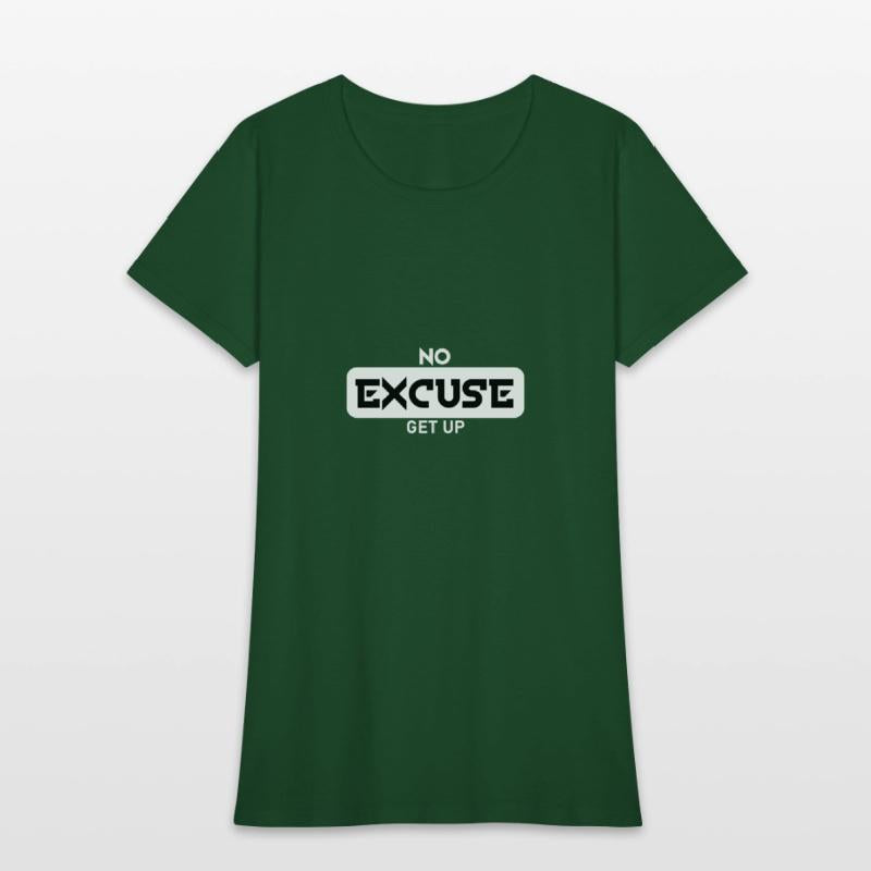 NO EXCUSES WHITE