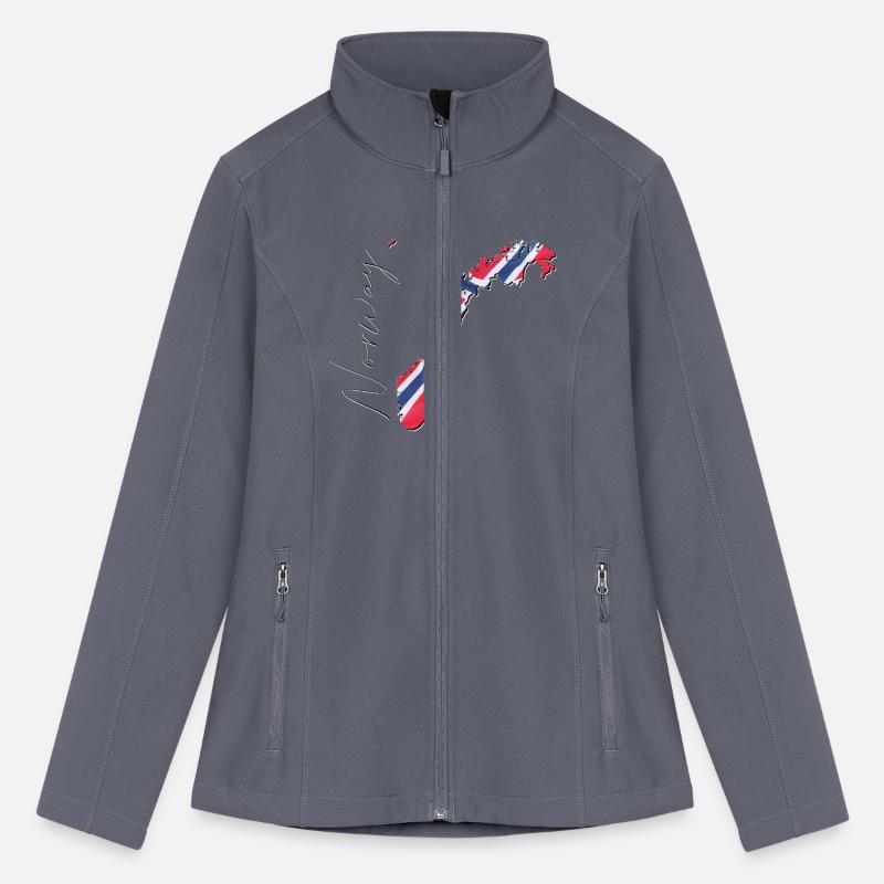 Norway Flag in Norway Map EN