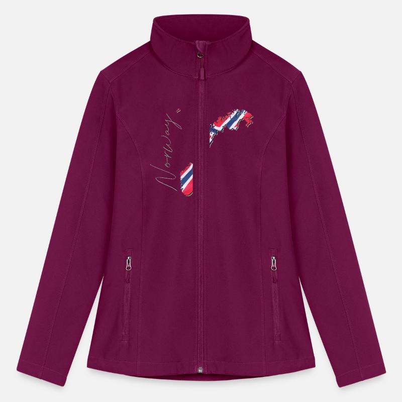 Norway Flag in Norway Map EN