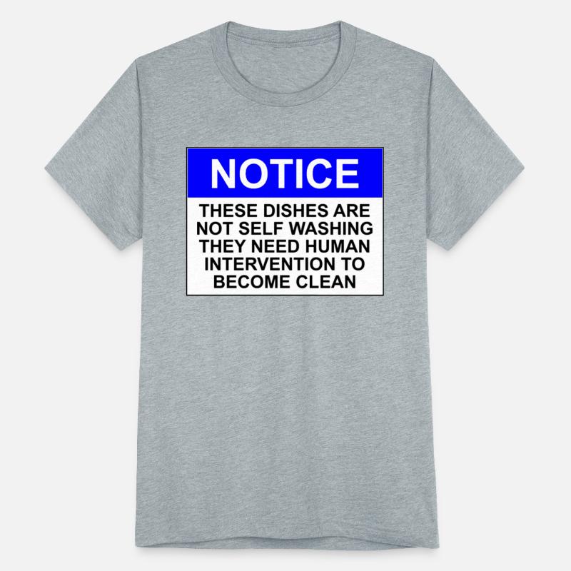 Notice Self Washing Dishes Copy 2