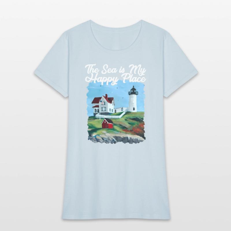 Nubble Lighthouse Maine Lighthouse Painting Summer