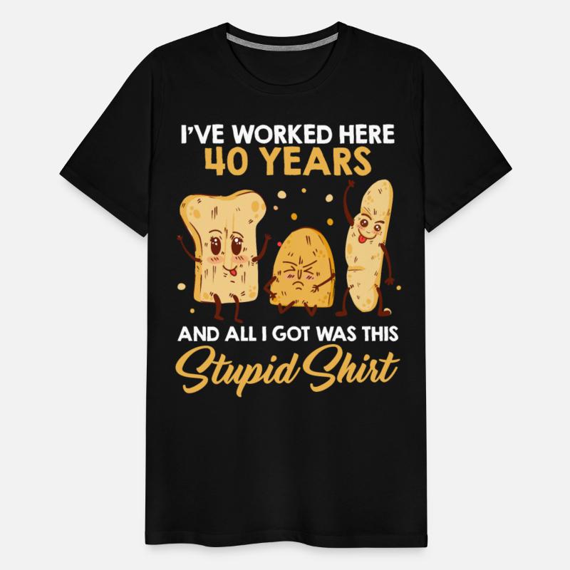 Office Colleague Worked 40 Years Got Stupid Shirt