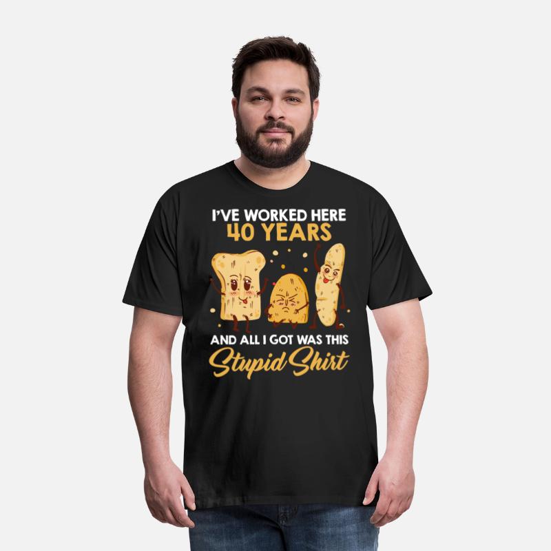 Office Colleague Worked 40 Years Got Stupid Shirt