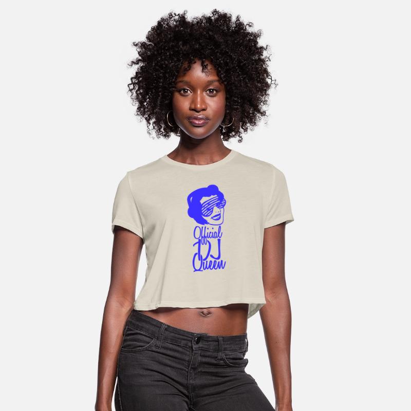 Official DJ Queen Party Retro Vintage Head Face