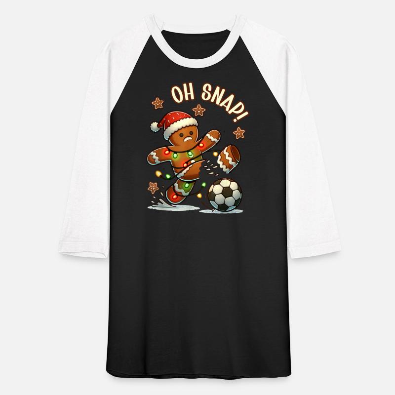 Oh Snap Gingerbreadman Christmas Soccer