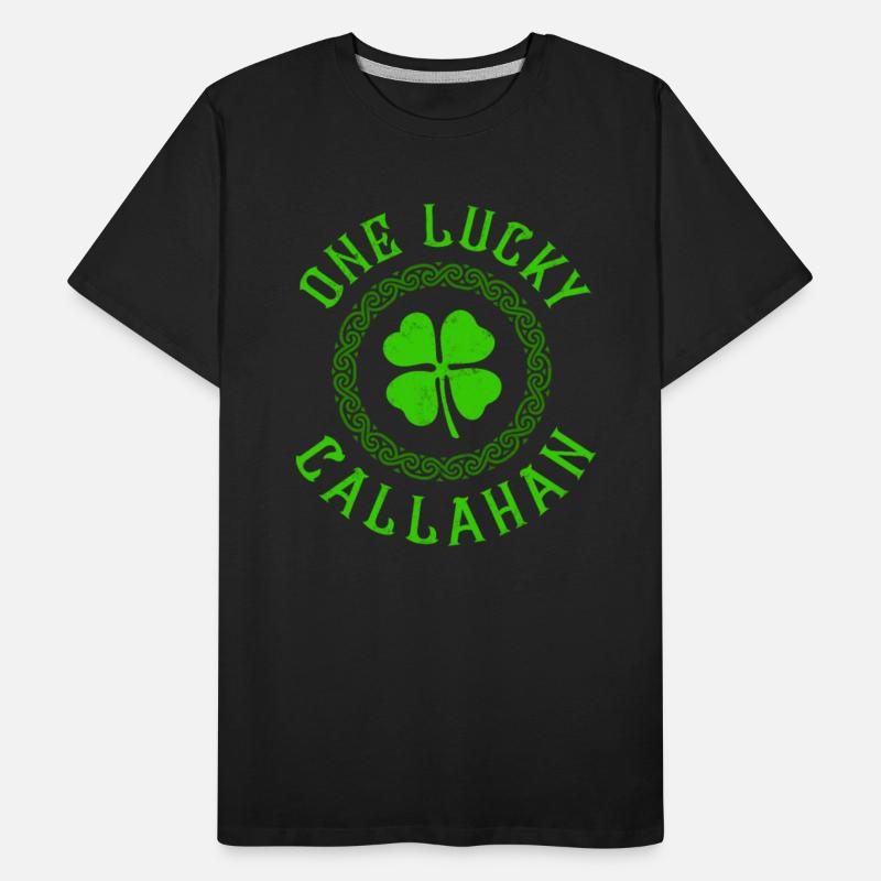 One Lucky Callahan Irish Family 4 Leaf Clover