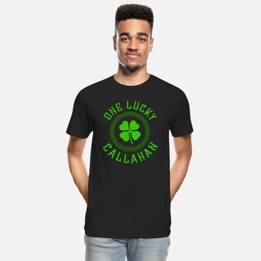 One Lucky Callahan Irish Family 4 Leaf Clover