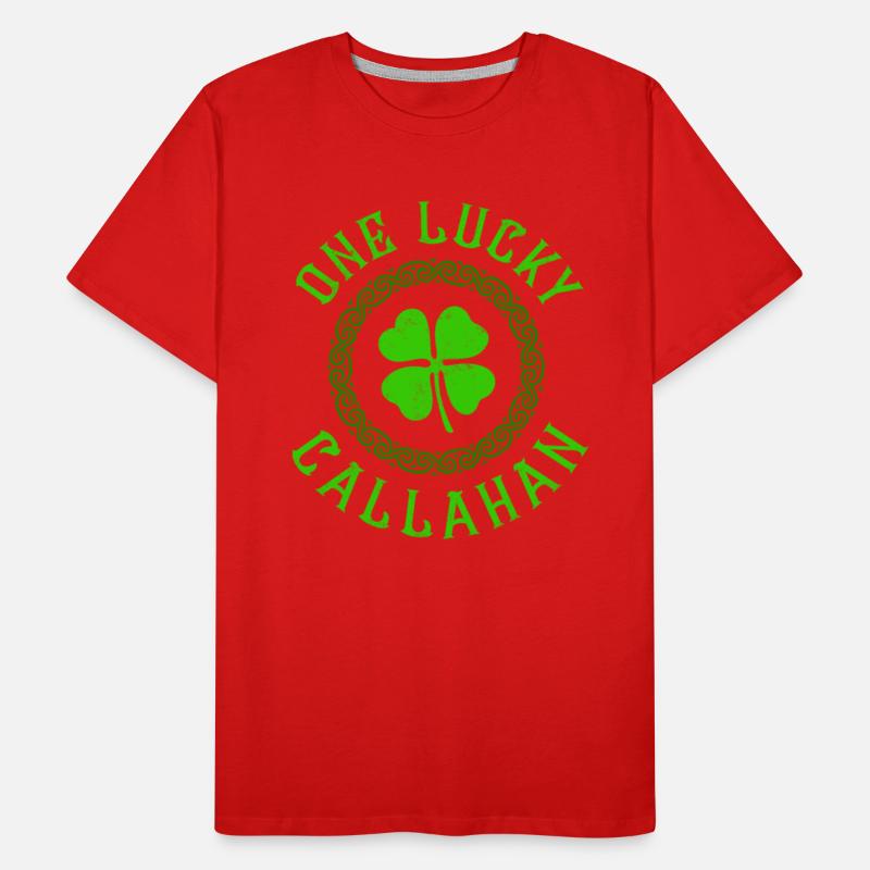 One Lucky Callahan Irish Family 4 Leaf Clover