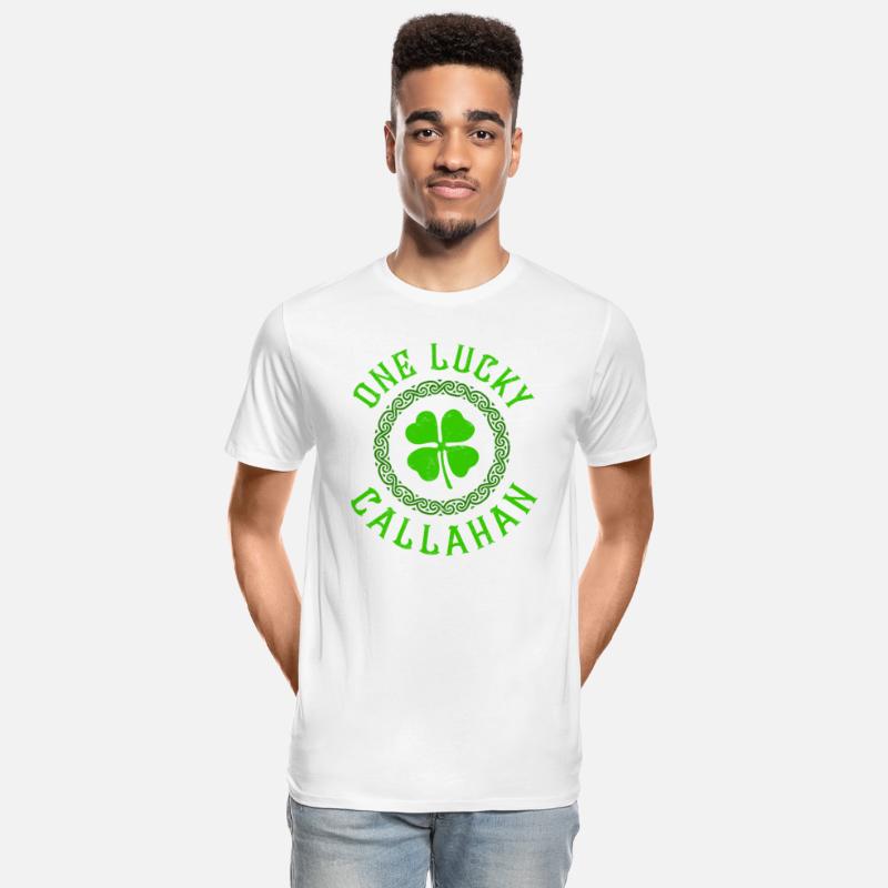 One Lucky Callahan Irish Family 4 Leaf Clover