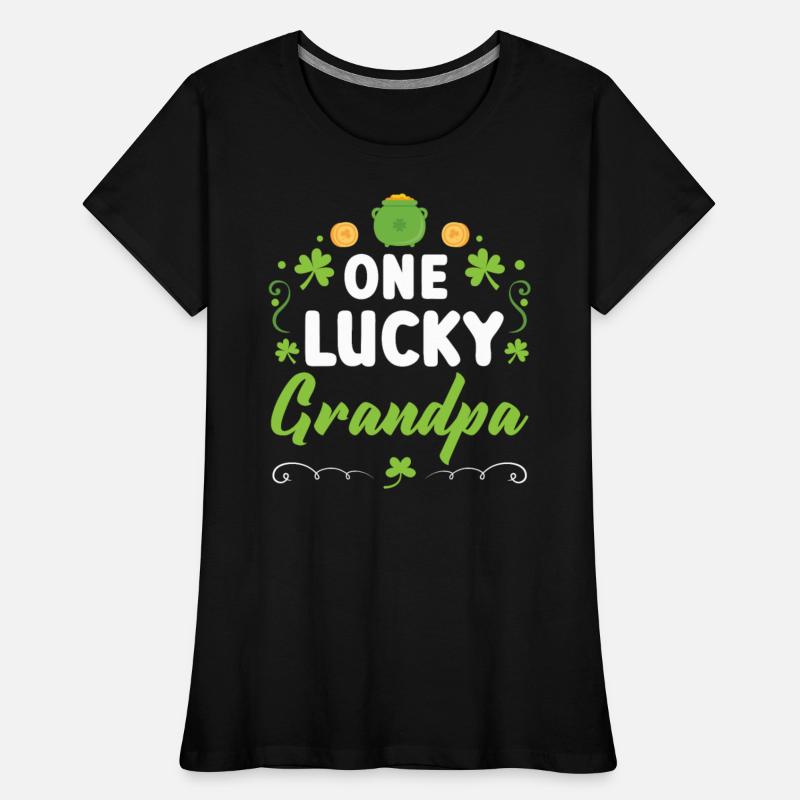 One Lucky Grandpa Irish Grandfather St. Patrick