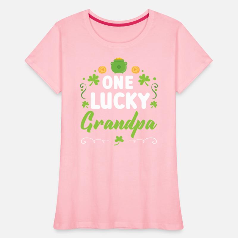 One Lucky Grandpa Irish Grandfather St. Patrick